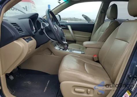 2012 Toyota Highlander Base from USA, damaged, VIN 5TDBK3EH7CS129485